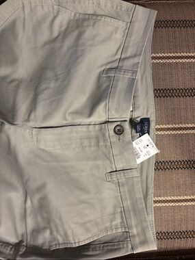 NWT J.Crew High Rise Girlfriend Chinos, Gray, size 10